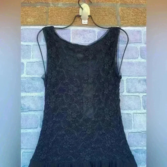 Fuzzi jean paul gaultier  Lace Tulle Mesh Fit Flare Stretch dress size small NWT - Picture 15 of 16